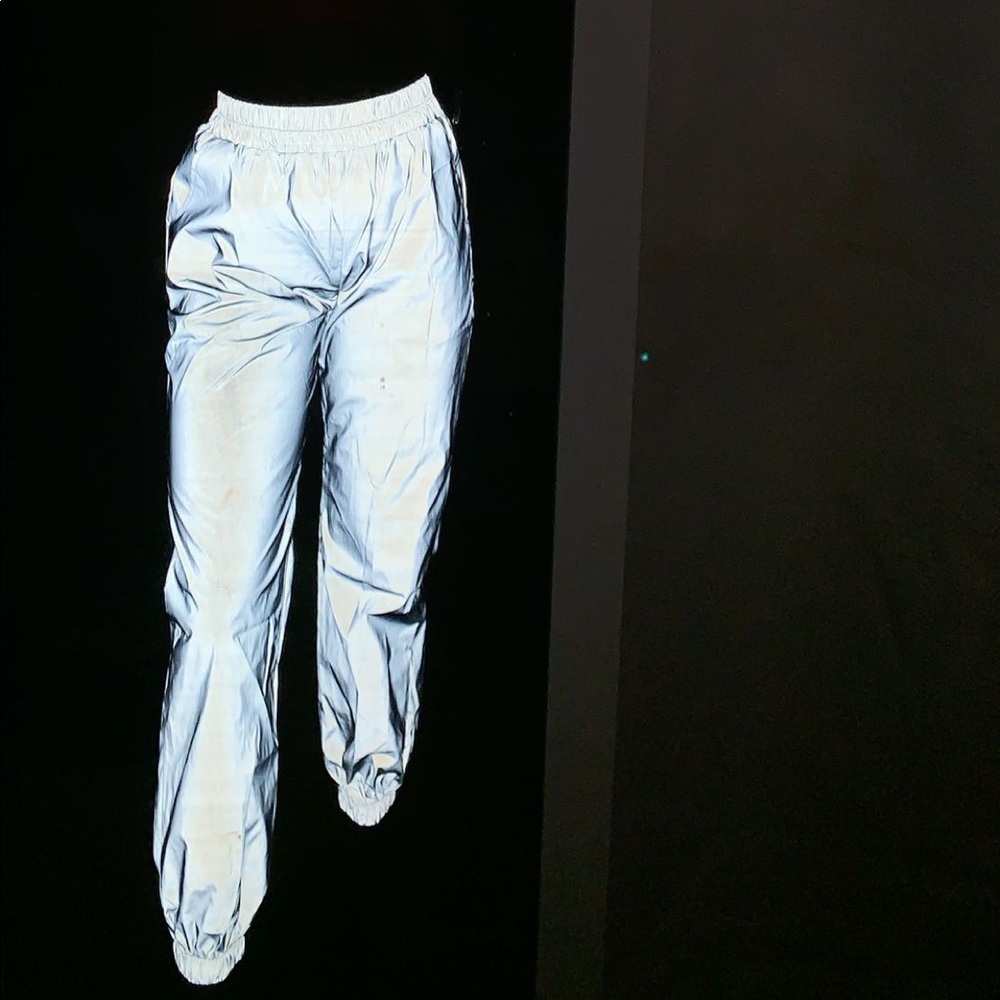 BooHoo light reflective joggers